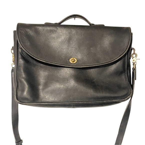 Leather Briefcase Coach Men's Leather Computer Bag Coach